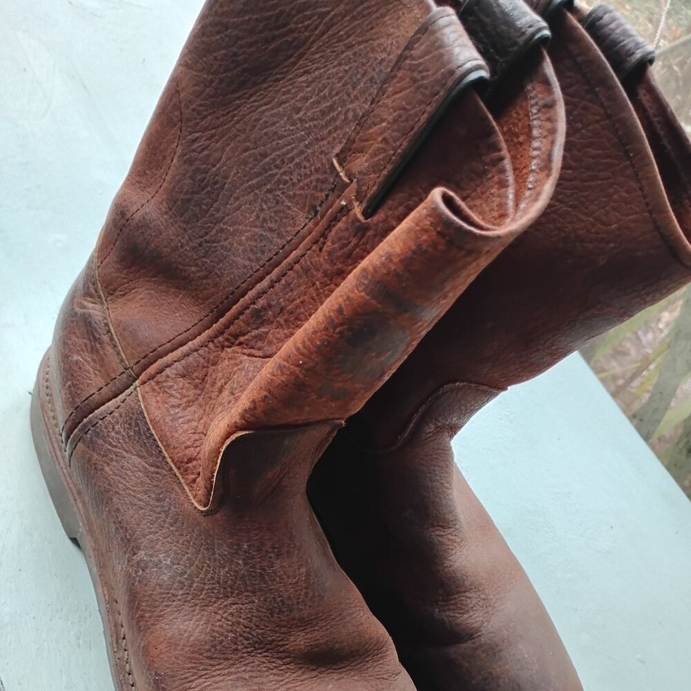 Leather Chippewa Work Boots  - Great Condition, Broken In - Size 11D